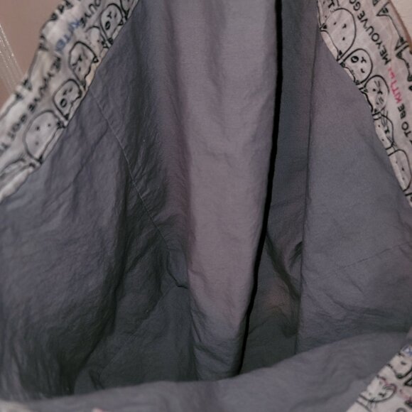 You've Got to Be KITTEN Me -Tote Bag - Gray - Cat Kitten All-Over Pattern - Picture 2 of 3